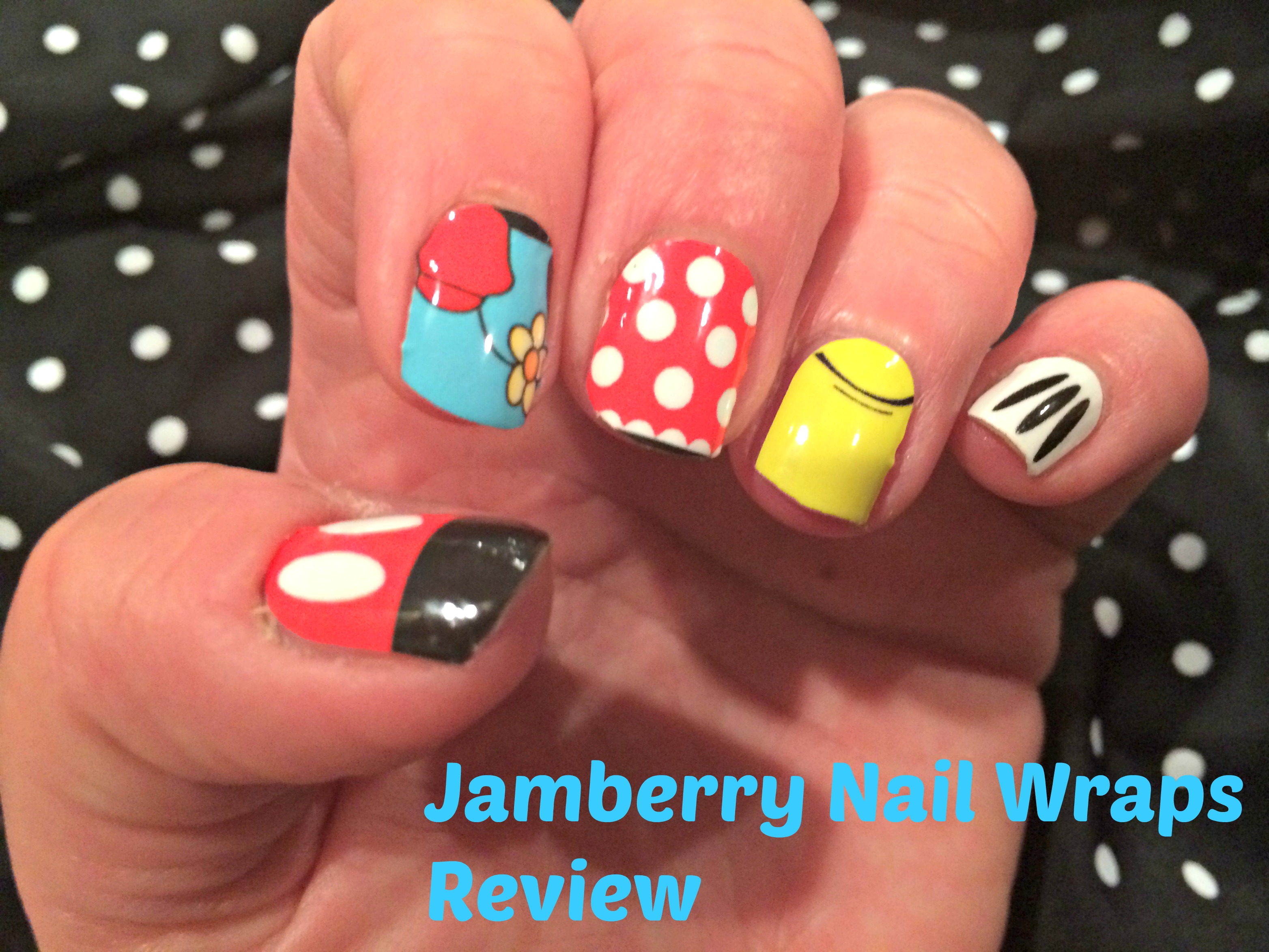 Disney Inspired Jamberry Nail Wraps {Review & Giveaway}