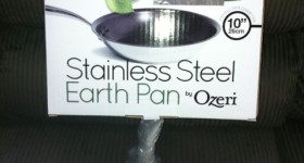 Ozeri 10″ Ecofriendly Stainless Steel Earth Pan with a 100% PFOA-Free Non-Stick Coating {Review}