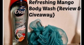 Dial Coconut Water Refreshing Mango Body Wash {Review & Giveaway} #GetNoticed