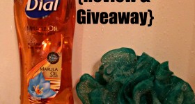 New Dial Miracle Oil Body Wash {Review & Giveaway}