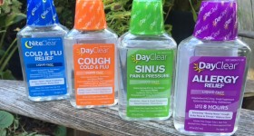 Battle Colds and Allergies with DayClear – a Gluten Free, Sugar Free, Dye Free, Alcohol Free and Acetaminophen Free Choice {and an Organic Gift Basket Giveaway}