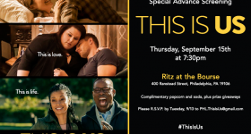 RSVP to Attend a FREE Girls Night Out Screening of NBC’s New Show This Is Us on Thursday 9/15/16