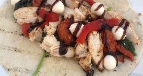 Herb & Garlic Chicken Caprese Wraps and Other Meals in Minutes Using Marinades