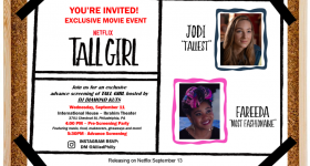Opportunity to Attend Netflix’s Film Tall Girl Philadephia Pre-Party and Screening